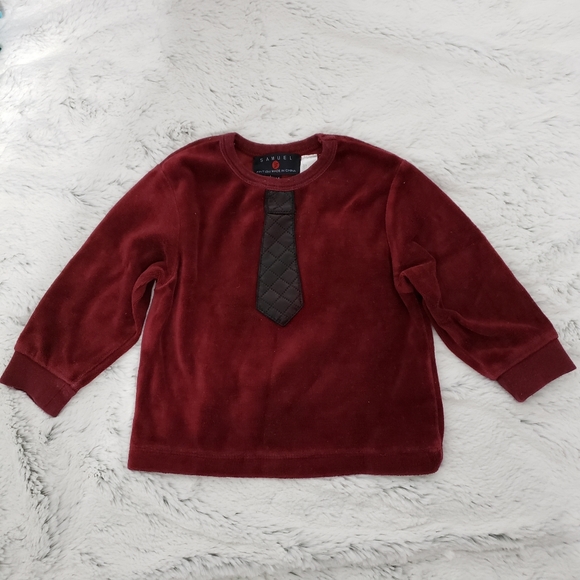 Samuel Jr Burgundy Holiday Set - Picture 2 of 7